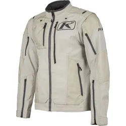 Klim Dakar Motorrad Textiljacke, beige, Größe XL für Männer