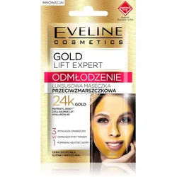 Eveline Cosmetics Gold Lift Expert verjüngende Maske 3in1 7 ml