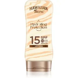 Hawaiian Tropic Silk Hydration feuchtigkeitsspendende Creme zum bräunen LSF 15 180 ml
