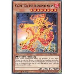 ReCollectibles Sammelkarte YuGiOh Karte Prometeor, der brennende Stern deutsch, Yu-Gi-Oh! Karte CHIM-DE025 Common weiß