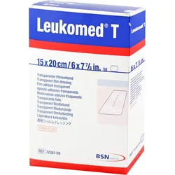 Leukomed Transp.sterile Pflaster 15x20cm 50 ST