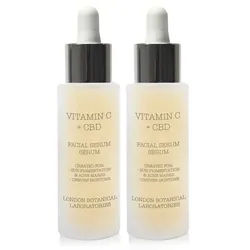 London Botanical Laboratories Vitamin C + CBD Serum Duo 60 ml Unisex
