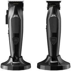 JRL Professional Diamante Clipper & Trimmer Combi Kit Schwarz