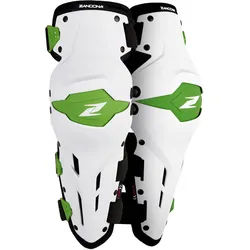 Zandona X-Treme Knieprotektoren, weiss-grün für Männer