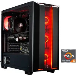 CAPTIVA Advanced Gaming R94-056 Gaming-PC (AMD Ryzen 5 7500F, GeForce® RTXTM 5060 Ti, 32 GB RAM, 1000 GB SSD, Luftkühlung) schwarz