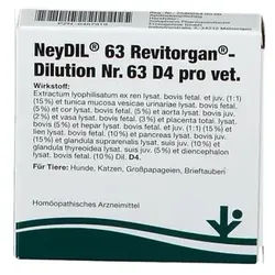Neydil No.63 D4 pro vet. Ampoules 5x2ml