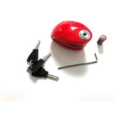 VECTOR SRA Alarm Disk Lock - Rot, rot