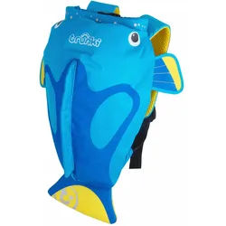 Trunki PaddlePak Tang der tropische Fisch Kinderrucksack Medium blue
