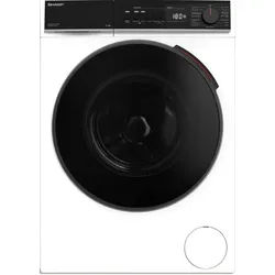 Sharp Waschmaschine , Weiß , Metall, Kunststoff, Glas , 59.7x84.5x58.2 cm , Startzeitvorwahl, Restzeitanzeige, Handwäsche, Kindersicherung, Aquastop, Auslaufschutz, LED-Anzeigen, Überlaufschutz, Überhitzungsschutz, Unwuchtkontrolle, Schaumerkennung , Elektrogeräte, Standgeräte, Waschmaschinen