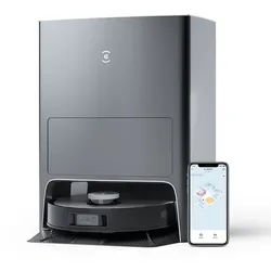Ecovacs Deebot X1 Omni [260 Minuten, 0,4 Liter, 5000Pa] schwarz/grau | Zustand: Neu & original versiegelt