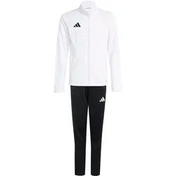 adidas Kinder Trainingsanzug Entrada 26 Track Suit Y JZ6605+JZ6550 128 - White/Black - 128