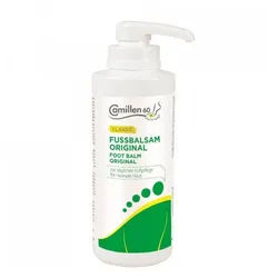 Camillen 60 Fußpflegecreme Original Fussbalsam - für die täglichen Fußpflege mit Pumpe - 500ml