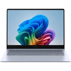 SAMSUNG Notebook "Galaxy Book4 Edge (NP940X) 14" 16 GB + 512 GB", blau (hellblau), 16 GB RAM, X Elite, Windows11Home, Notebooks
