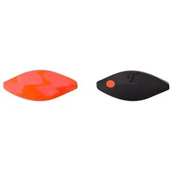 SPRO Kunstköder, Spro Trout Master Incy Inline Spin Spoon 3G Black/Orange Forellenblinker