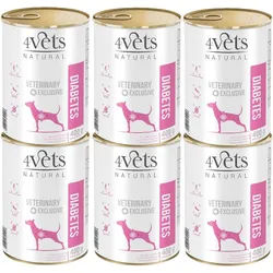 4 Vets Dog Diabetes 6x400g
