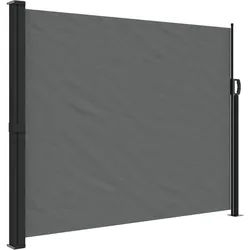 vidaXL Seitenmarkise Ausziehbar Anthrazit 160x500 cm