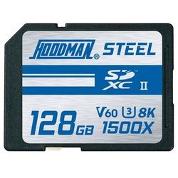 Hoodman 128GB 1500X-SDXC UHS-II Class 10 U3 8K V60