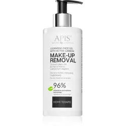 Apis Natural Cosmetics Home TerApis Reinigungsgel mit Aktivkohle für fettige und problematische Haut 300 ml