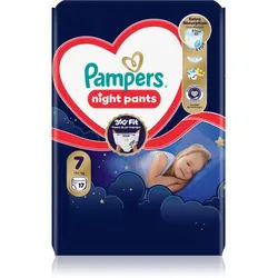 Pampers Night Pants Size 7 Einweg-Windelhöschen für die Nacht 15+ kg 17 St.