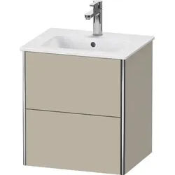 Duravit XSquare Waschtischunterbau wandhängend Taupe Seidenmatt 510x418x560 mm - XS430606060 XS430606060