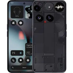 NOTHING Phone (3) 5G 512 GB / 16 GB - Smartphone - schwarz Smartphone (6,67 Zoll, 512 GB Speicherplatz) schwarz