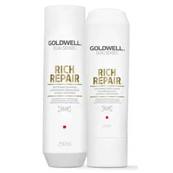 Goldwell Dualsenses Rich Repair Restoring Set (Shampoo 250ml + Conditioner 200ml)