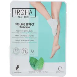 Iroha Nature Socken für eine entspannende Fußmaske mit Minze