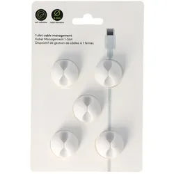 Kabelführung zur sauberen Kabelverlegung 5er Set