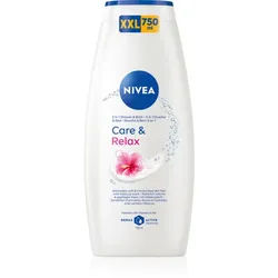 NIVEA Care & Relax Badschaum & Duschgel 2 in 1 750 ml