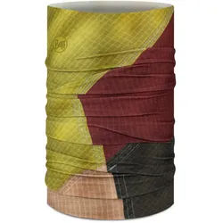Buff CoolNet UV Blok3 Multi Multifunktionstuch, grau-rot-gelb-beige für Männer