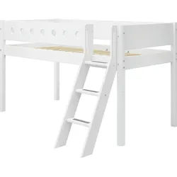 Flexa Spielbett , Weiß , Holz , Birke,Kiefer , massiv , Höhe ca. 22 cm , 90x200 cm , Fsc , Typenauswahl , Baby & Kindermöbel, Kinder- & Jugendzimmer, Kinderbetten, Spielbetten