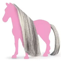 Schleich: Beauty Horse - Mähne- und Schwanz-Set - Grau