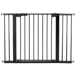 Premier Safety Gate with 5 Extensions Black 105.5-112.8 cm