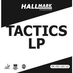 Hallmark Belag Tactics-LP schwarz 1,2