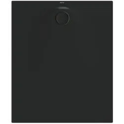 Bette Ultra Space Duschwanne 120 × 100 × 2,5 cm mit BetteGlasur® Plus, Duschwannen, ebony