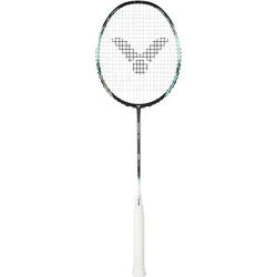 Victor Badmintonschläger Auraspeed 90K Metallic R (ausgewogen, steif) türkisblau - unbesaitet