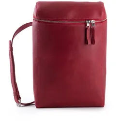 Harold's Box Schultertasche/Rucksack Omega hochkant rot