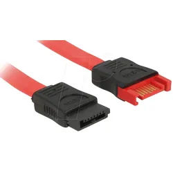 DELOCK 83953 - Kabel SATA 6 Gb/s St. > SATA Bu. 30 cm rot