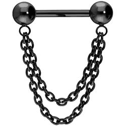 Titan Barbell mit Push Fit 2 KETTEN
