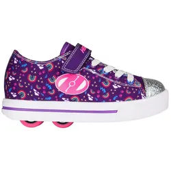Heelys Rollschuhe Snazzy X2, für Kinder - Sneaker mit 2 Rollen pro Schuh lila 35 EU