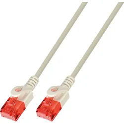 TTL 1720HF20,0M - Patchkabel Cat.6, U/UTP, Slim, grau, 20 m
