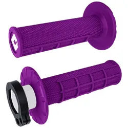 ODI Emig V2 Lock-On Griffe Half Waffle, weiss