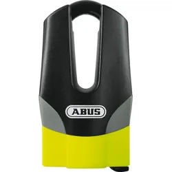 ABUS Granit Quick 37/60 Bremsscheibenschloss, schwarz-gelb, Größe 53 mm für Männer
