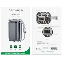 4smarts Powerbank Lucid Ultra 40000mAh 100W grau