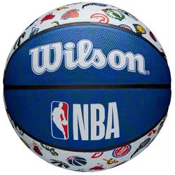 XTREM toys & sports Basketball Wilson - NBA Basketball All Team Tribute - Größe 7 - blau/rot blau|rot