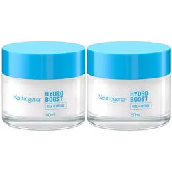 Neutrogena Hydro Boost Feuchtigkeitsspendende Gesichtscreme Gel-Creme (Packung mit 2 x 50 ml)