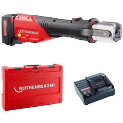 ROTHENBERGER ROMAX 4000 Basic Set - inkl. Akku 4,0 Ah, Schnellladegerät und System-Box