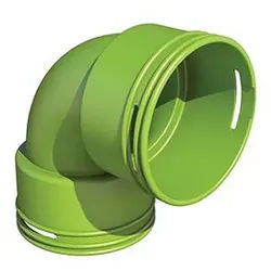 Buderus 3er-Set Bogen 90° RRB75-2 - 7738113332