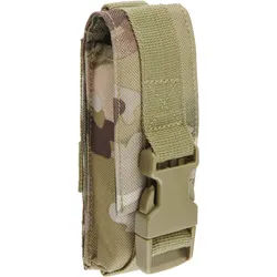 Brandit Molle Multi Pouch Tasche, braun-beige, Größe S für Männer