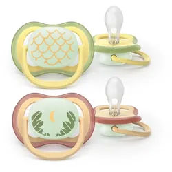 Philips Avent Ultra Air Day&Night SCF376/27 0-6m Schnuller Neutral 2 St.